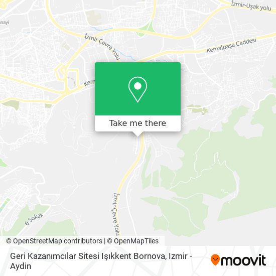 Geri Kazanımcılar Sitesi Işıkkent Bornova map