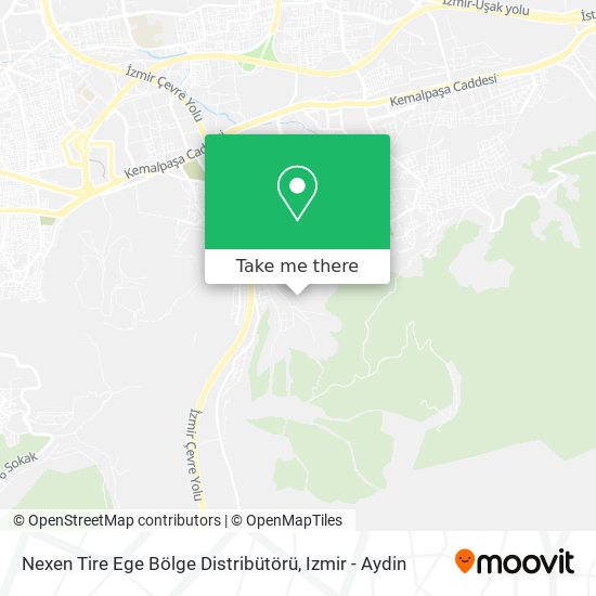 Nexen Tire Ege Bölge Distribütörü map