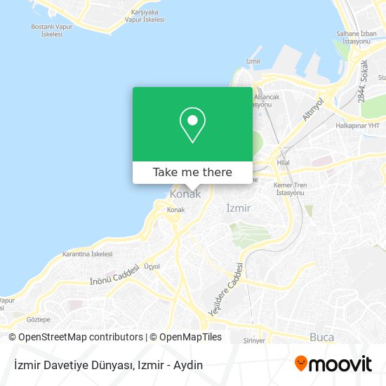 İzmir Davetiye Dünyası map