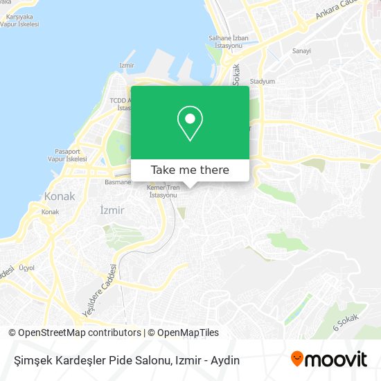 Şimşek Kardeşler Pide Salonu map