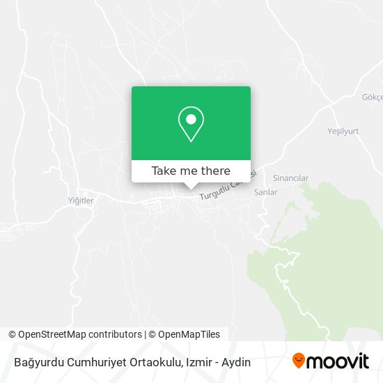 Bağyurdu Cumhuriyet Ortaokulu map