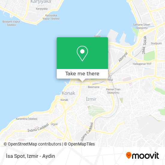 İsa Spot map