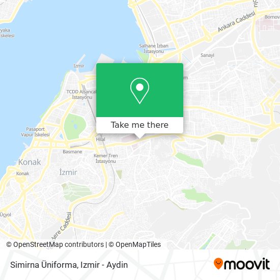 Simirna Üniforma map
