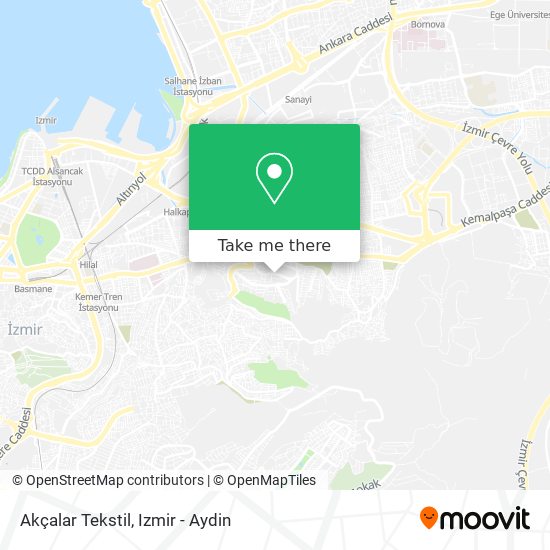 Akçalar Tekstil map