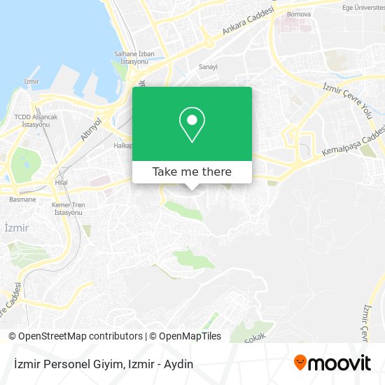 İzmir Personel Giyim map