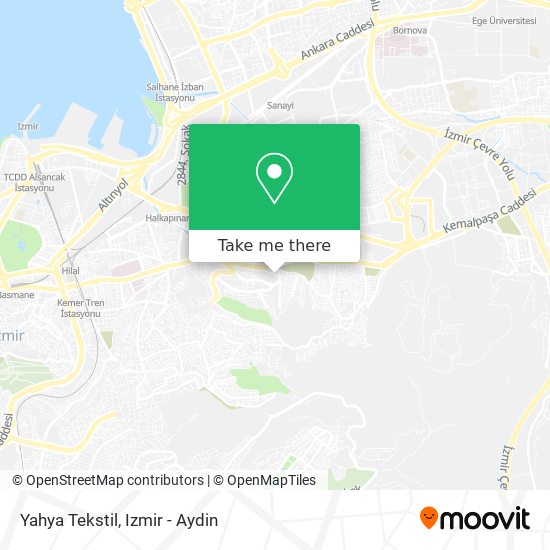 Yahya Tekstil map