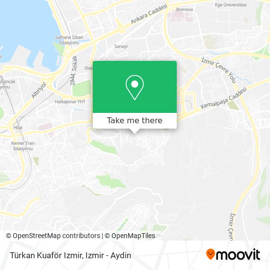 Türkan Kuaför Izmir map