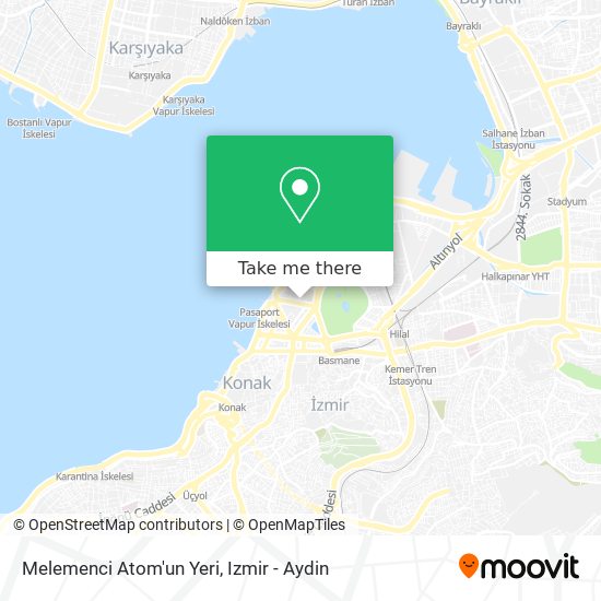 Melemenci Atom'un Yeri map