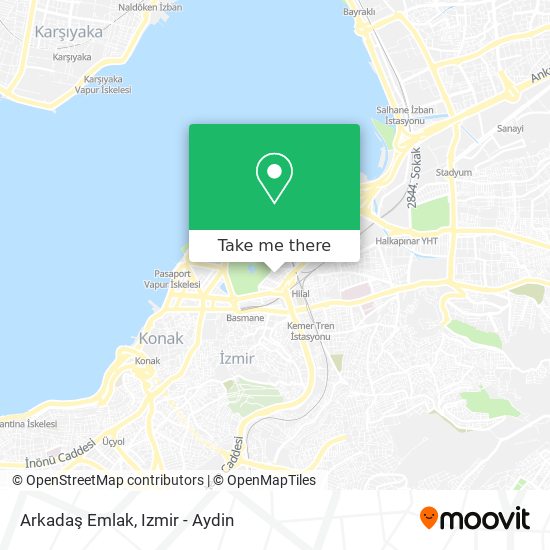 Arkadaş Emlak map