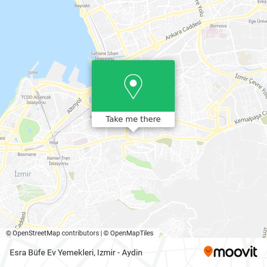 Esra Büfe Ev Yemekleri map