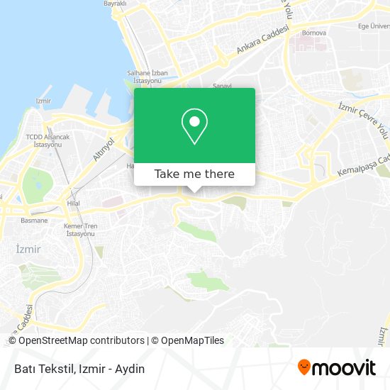 Batı Tekstil map