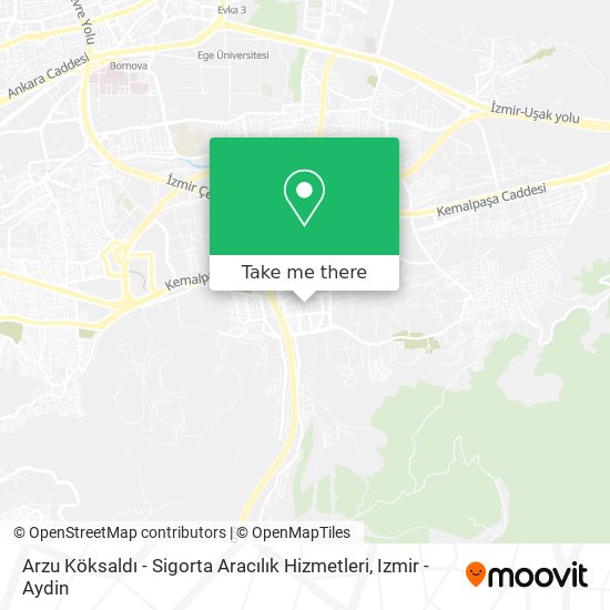 Arzu Köksaldı - Sigorta Aracılık Hizmetleri map