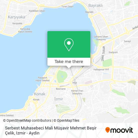 Serbest Muhasebeci Mali Müşavir Mehmet Beşir Çelik map