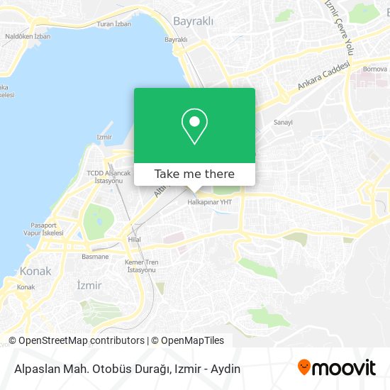 Alpaslan Mah. Otobüs Durağı map