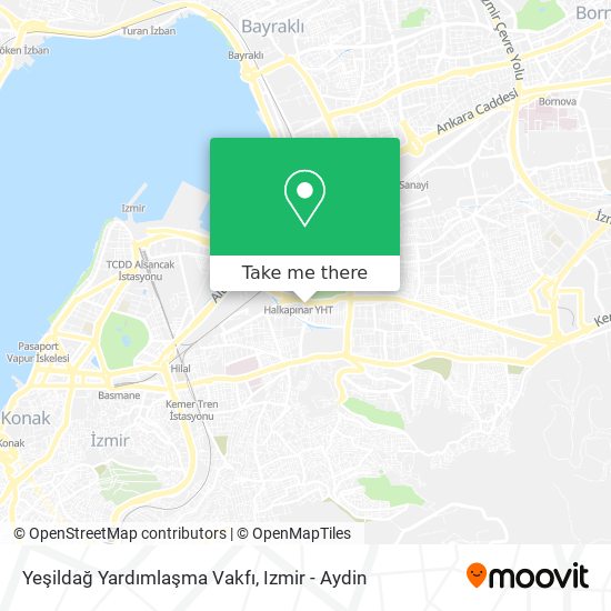 Yeşildağ Yardımlaşma Vakfı map
