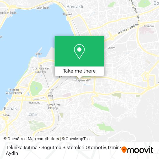 Teknika Isıtma - Soğutma Sistemleri Otomotiv map
