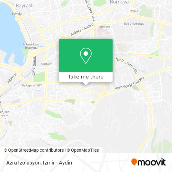 Azra İzolasyon map