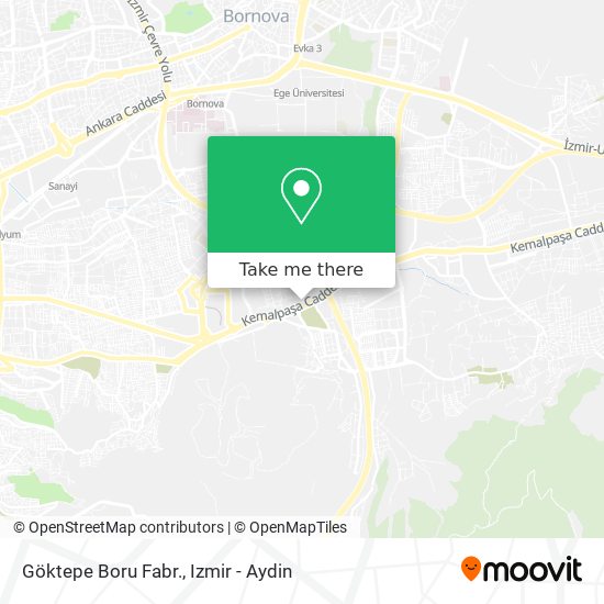 Göktepe Boru Fabr. map