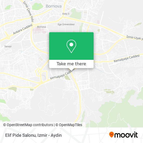 Elif Pide Salonu map