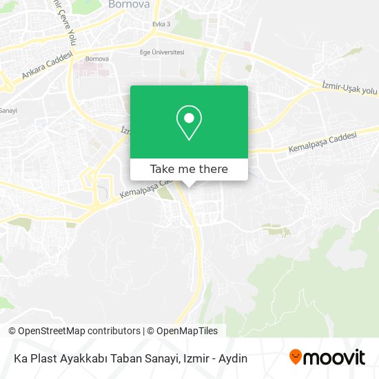 Ka Plast Ayakkabı Taban Sanayi map