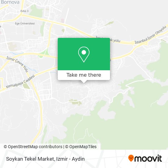 Soykan Tekel Market map