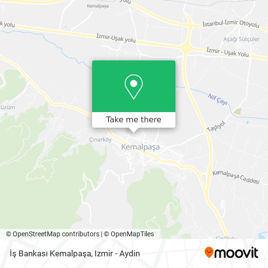 İş Bankası Kemalpaşa map