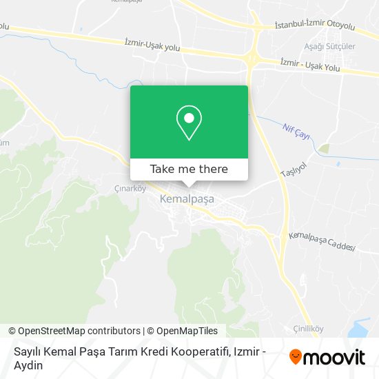 Sayılı Kemal Paşa Tarım Kredi Kooperatifi map