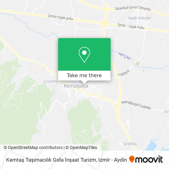 Kemtaş Taşımacılık Gıda İnşaat Turizm map
