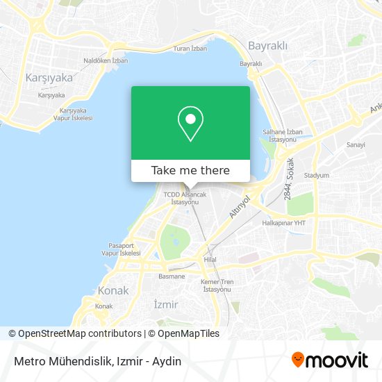 Metro Mühendislik map