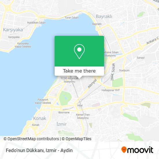 Fedo'nun Dükkanı map