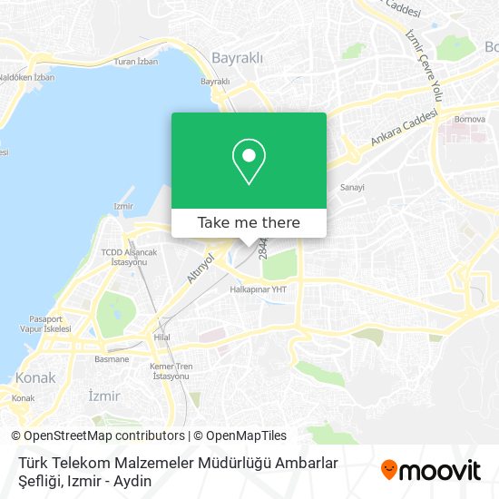 Türk Telekom Malzemeler Müdürlüğü Ambarlar Şefliği map