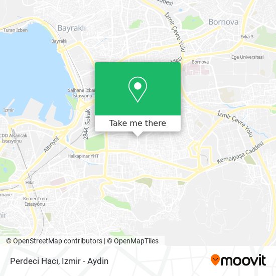 Perdeci Hacı map