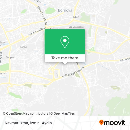 Kavmar Izmır map