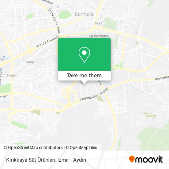 Kırıkkaya Süt Ürünleri map