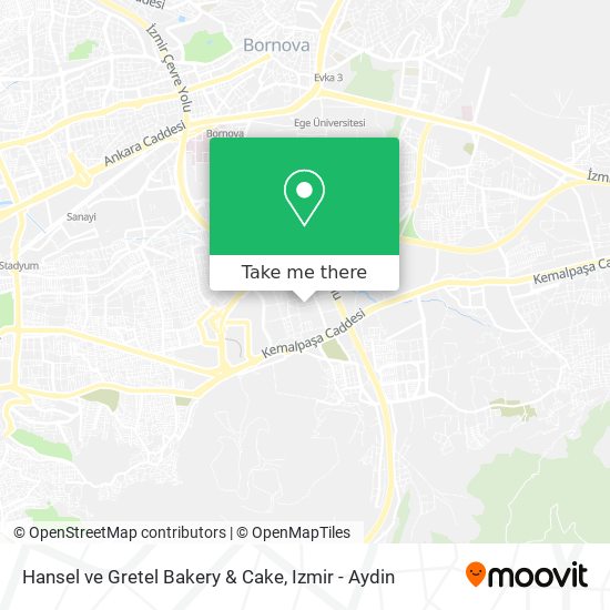 Hansel ve Gretel Bakery & Cake map