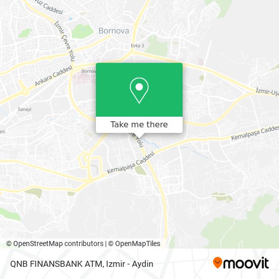 QNB FINANSBANK ATM map