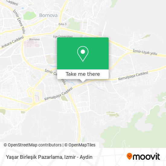 Yaşar Birleşik Pazarlama map