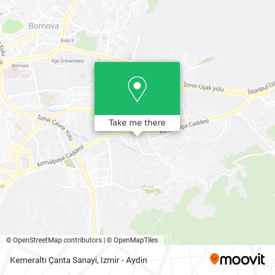 Kemeraltı Çanta Sanayi map