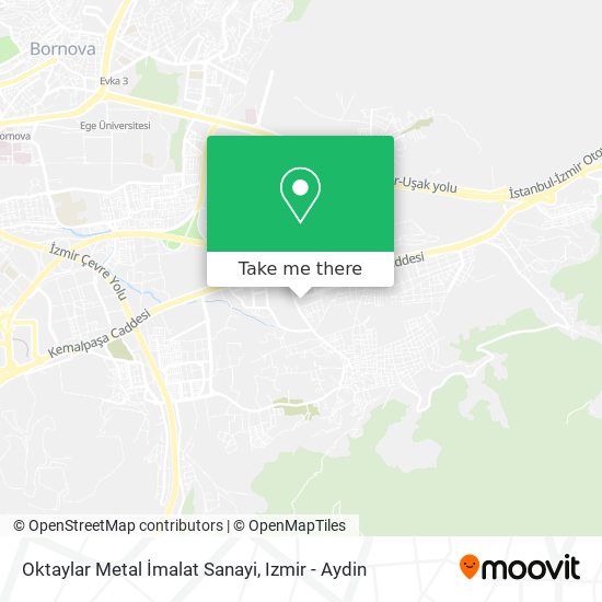 Oktaylar Metal İmalat Sanayi map
