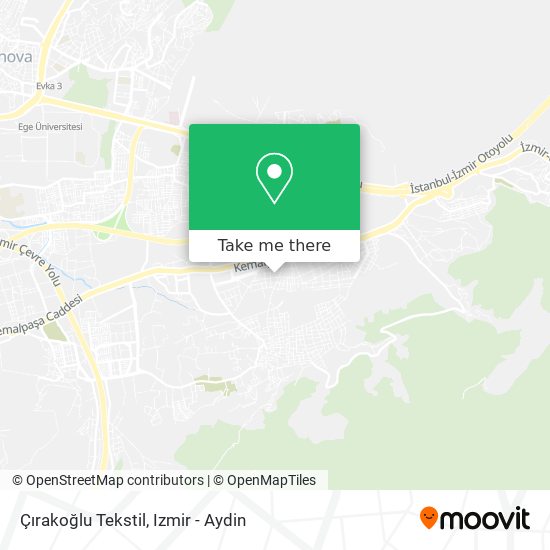 Çırakoğlu Tekstil map