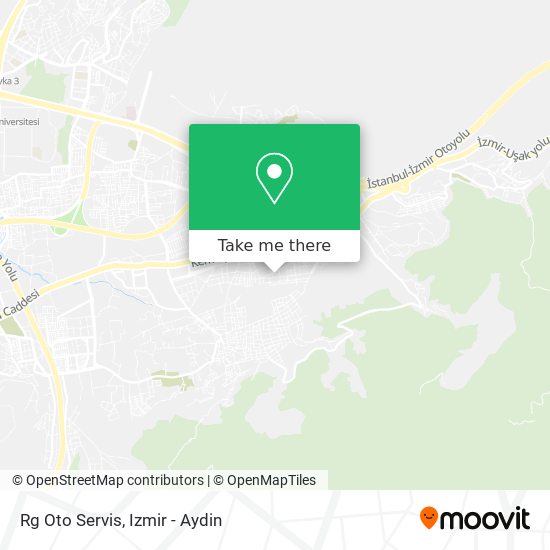 Rg Oto Servis map