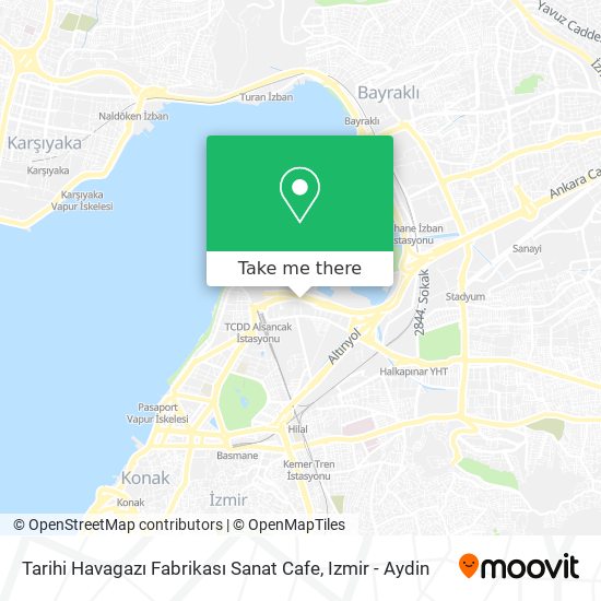 Tarihi Havagazı Fabrikası Sanat Cafe map