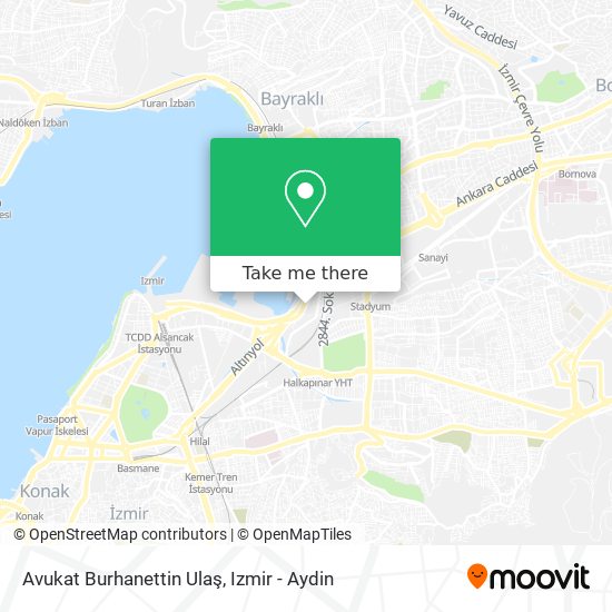 Avukat Burhanettin Ulaş map