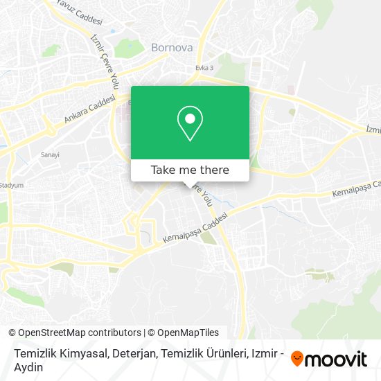 Temizlik Kimyasal, Deterjan, Temizlik Ürünleri map