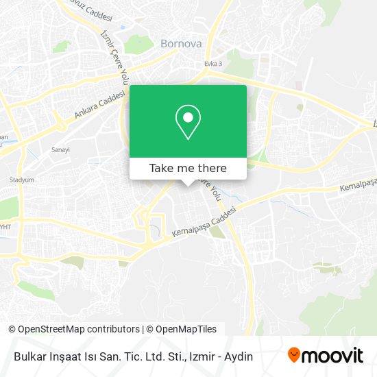Bulkar Inşaat Isı San. Tic. Ltd. Sti. map