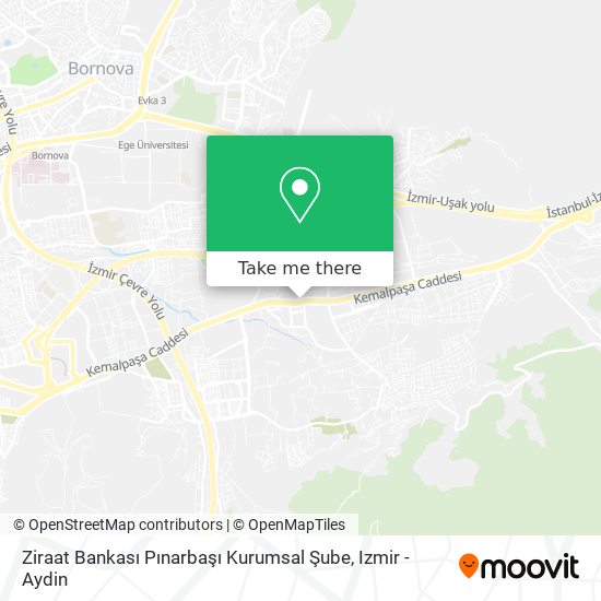 Ziraat Bankası Pınarbaşı Kurumsal Şube map