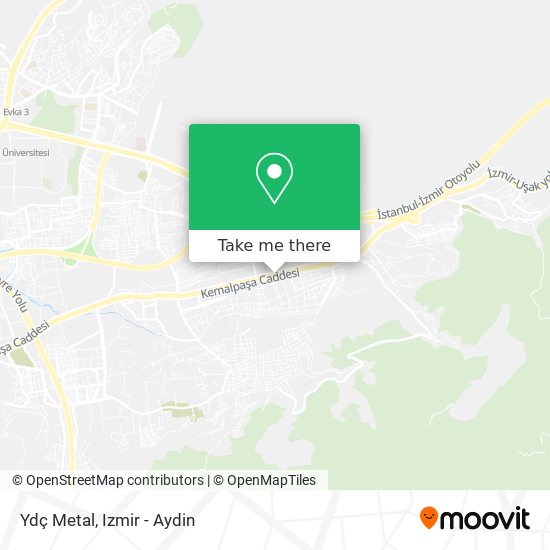 Ydç Metal map