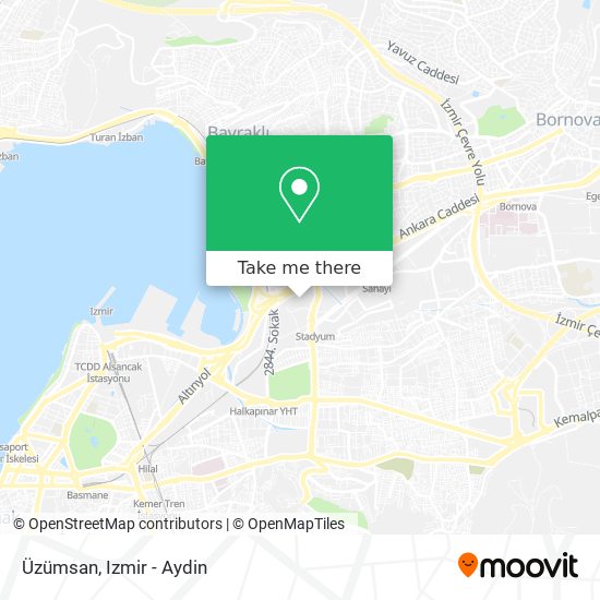 Üzümsan map