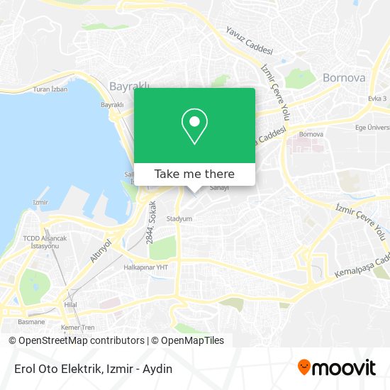 Erol Oto Elektrik map