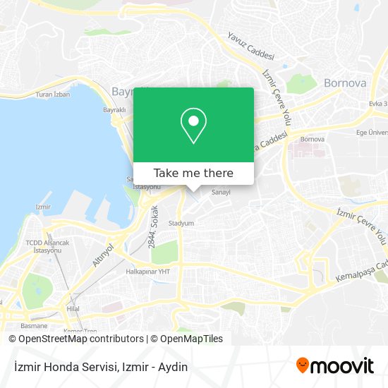 İzmir Honda Servisi map